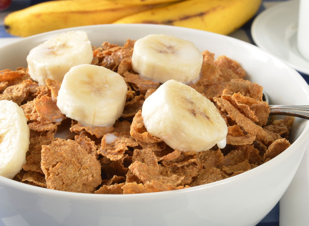 Cereal and banana