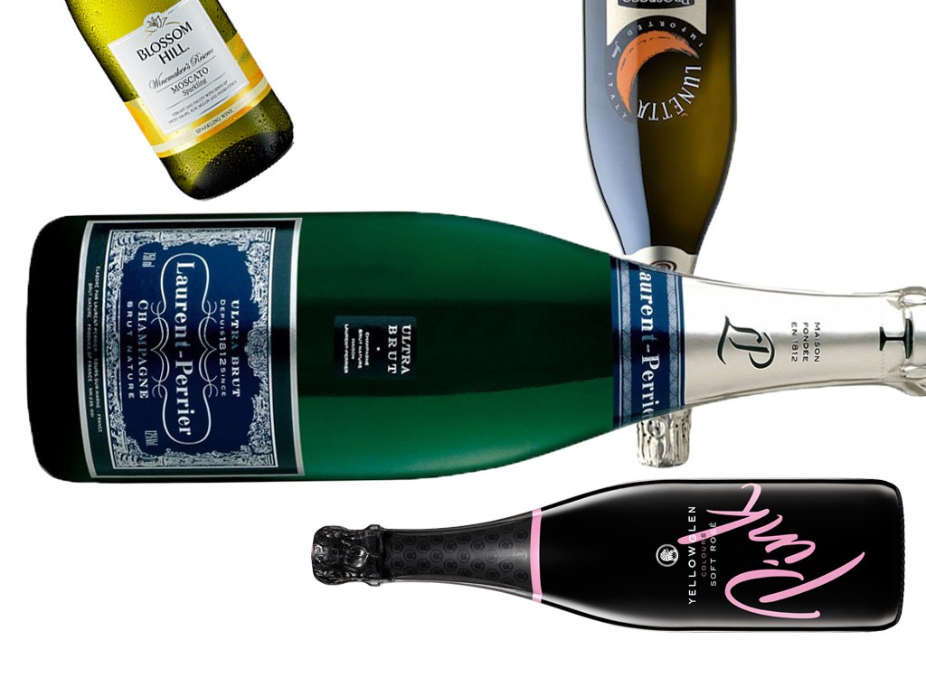 sparkling wines and champagne