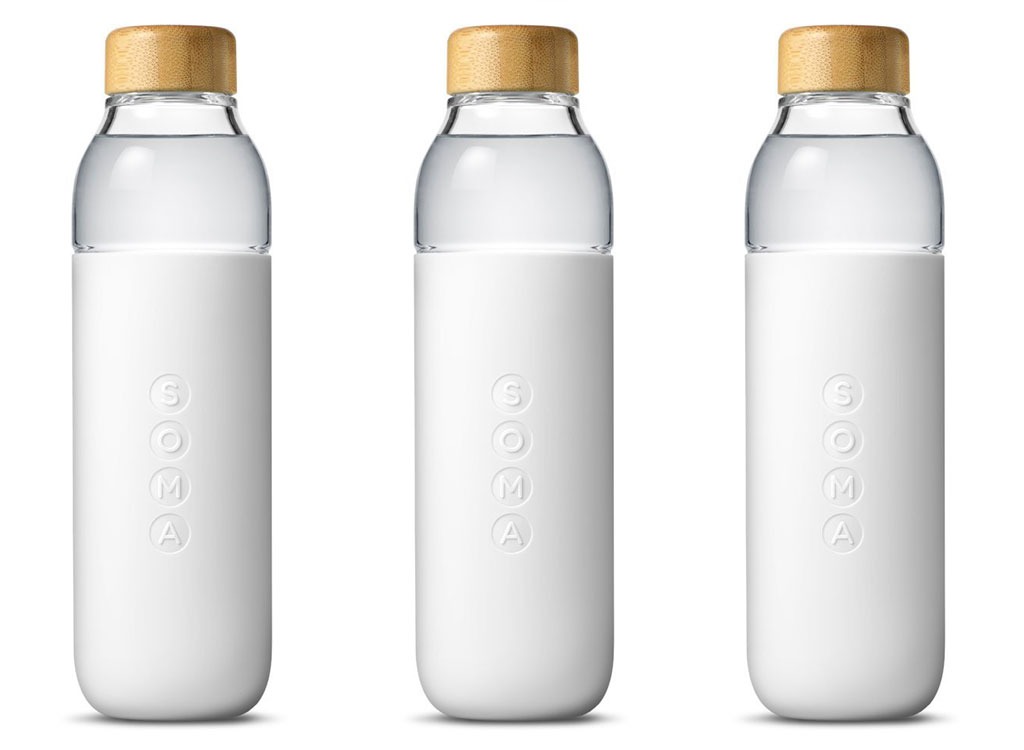 soma glass water bottle