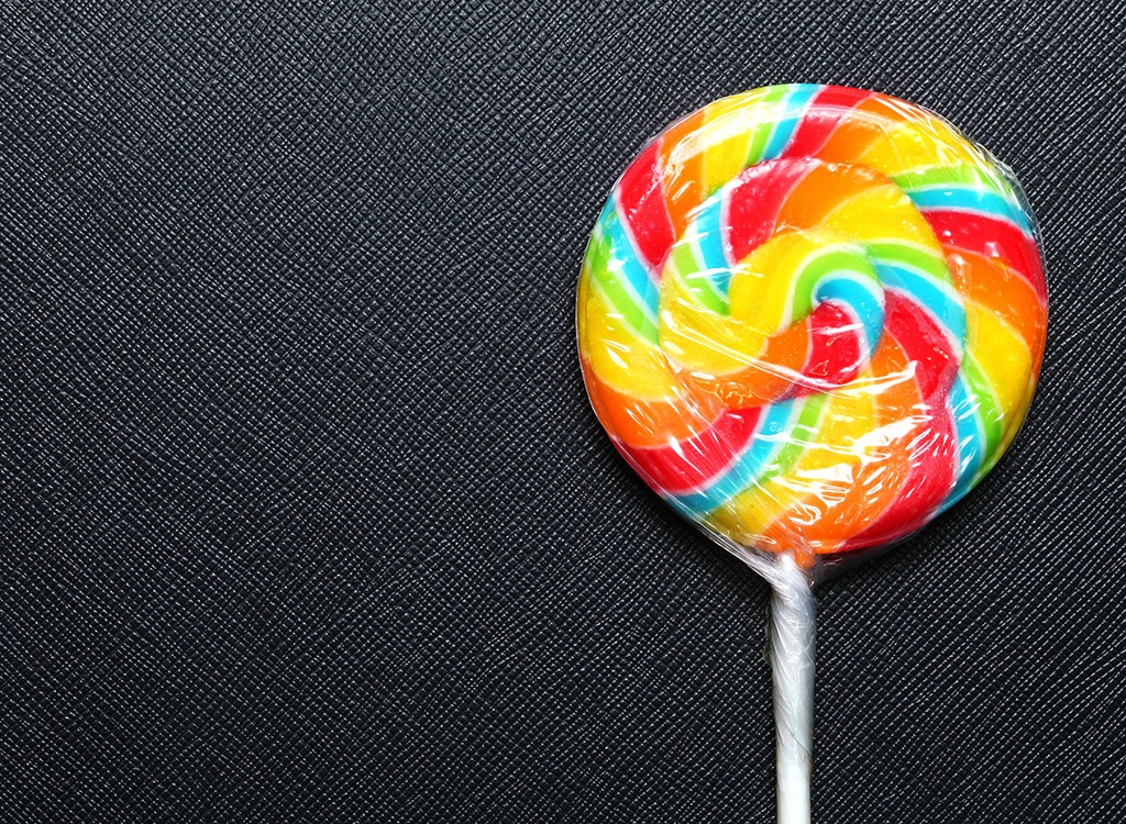 Lollipop stick