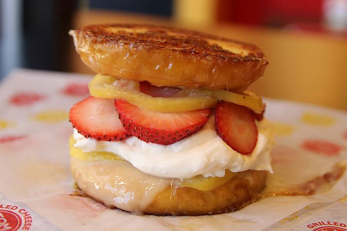 Strawberry Lemonade at Tom and Chee