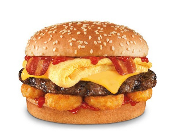 Carl's Jr. The Breakfast Burger