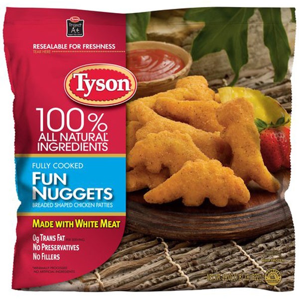 Tyson Dinosaur Fun Nuggets