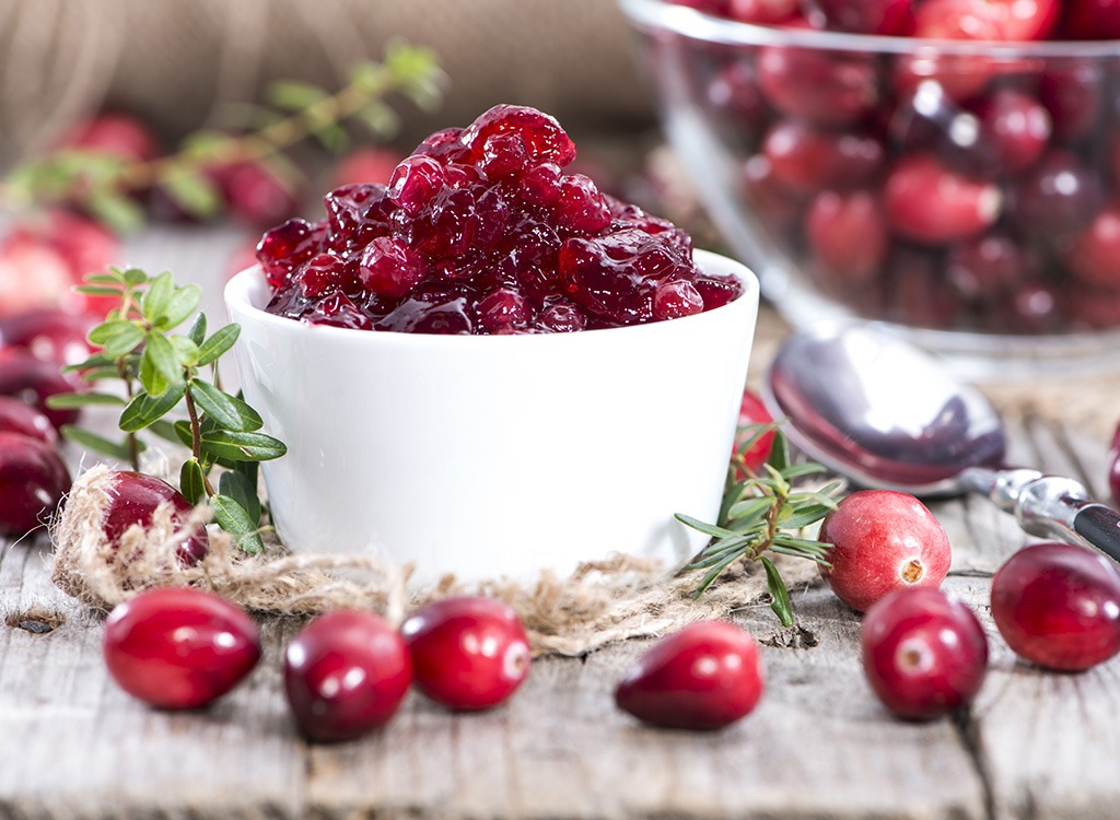 cranberry sauce