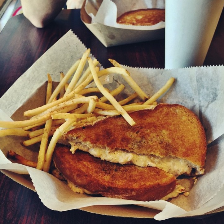 Crabby Melt at Grilled Cheese and Co