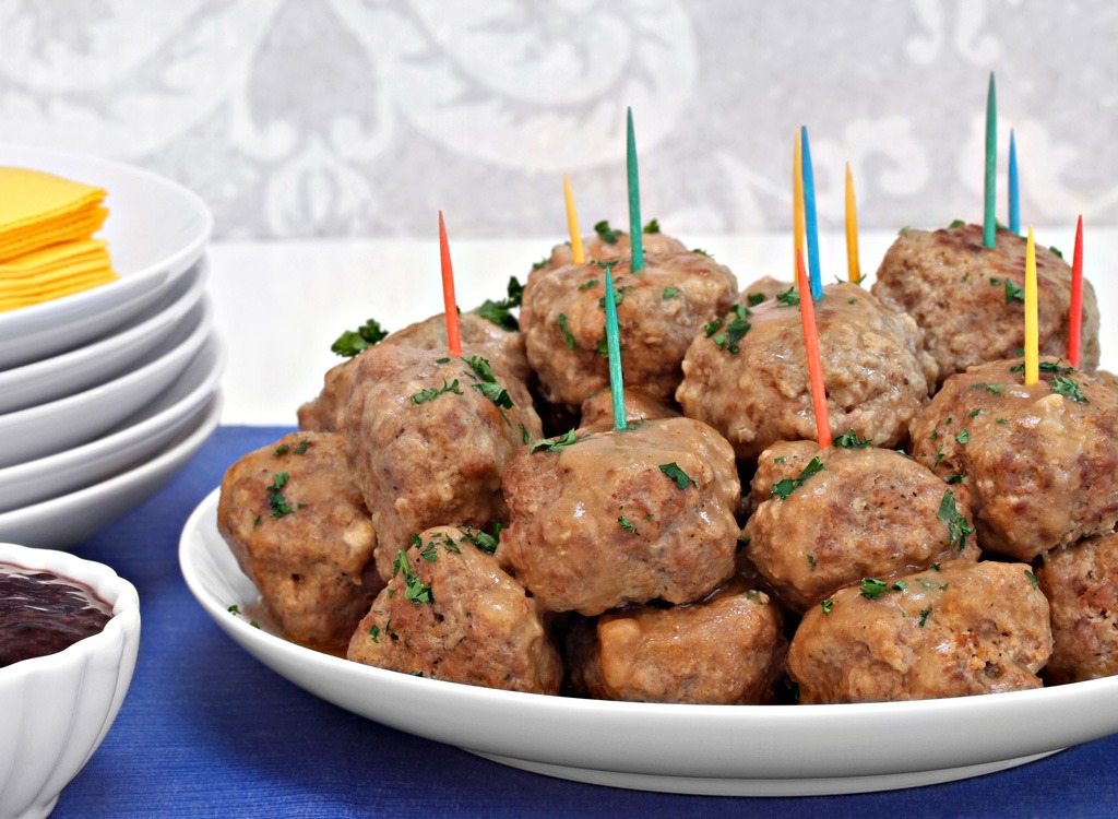 Christmas dishes swedish meatballs