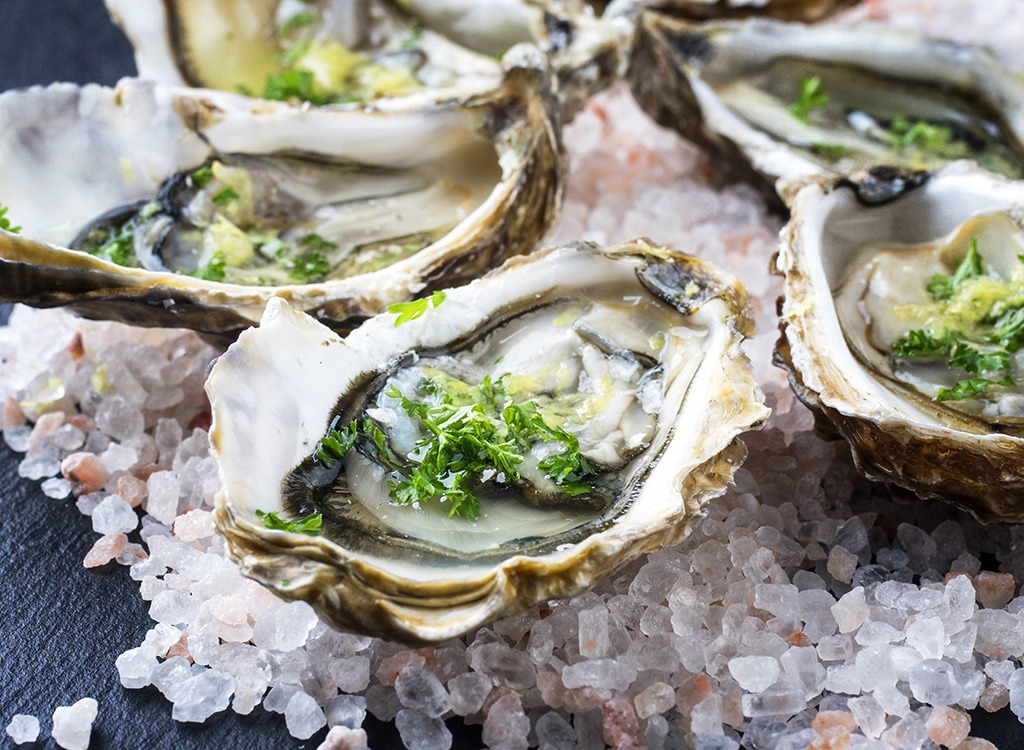 Oysters - food for hair loss