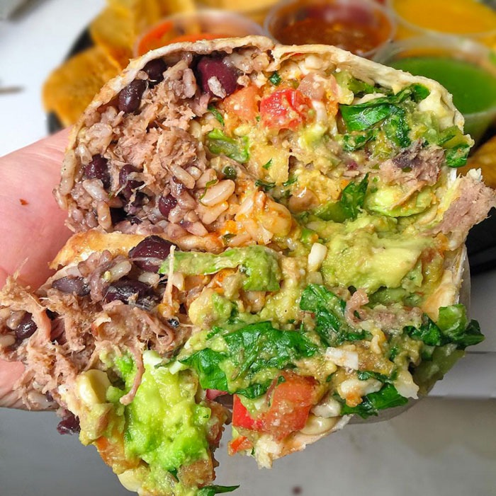 Worst social food trends burrito