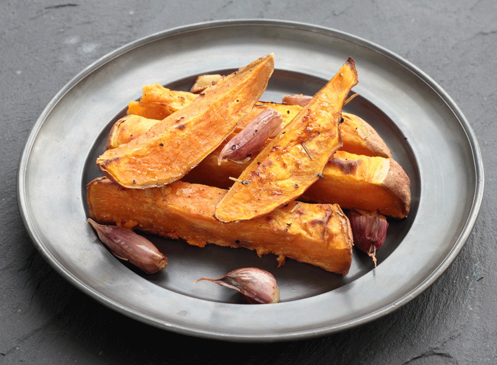 Sweet potato wedges