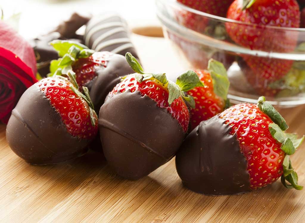 Chocolate covered berries