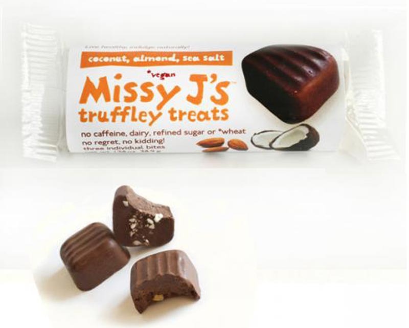 missy j's coconut almond sea salt truffley treats