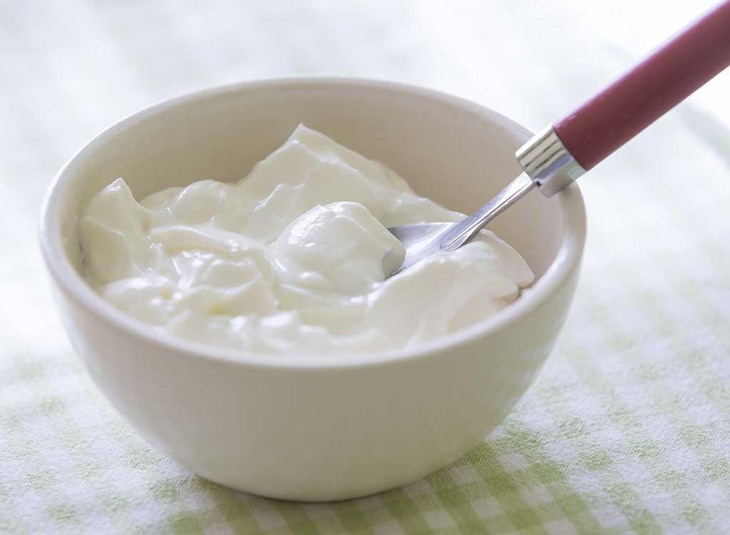 yogurt plain bowl