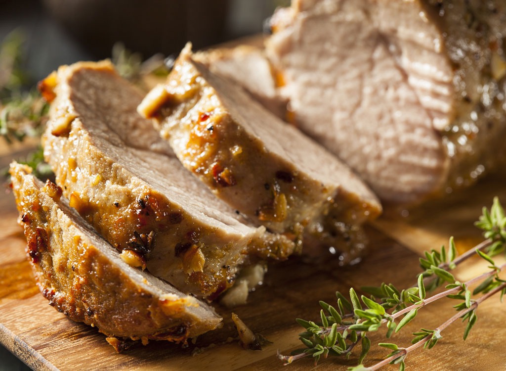 Pork tenderloin - food for hair loss