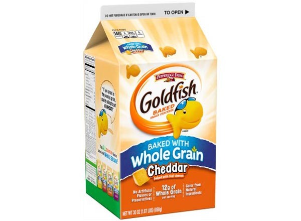 pepperidge farm goldfish whole grain cheddar