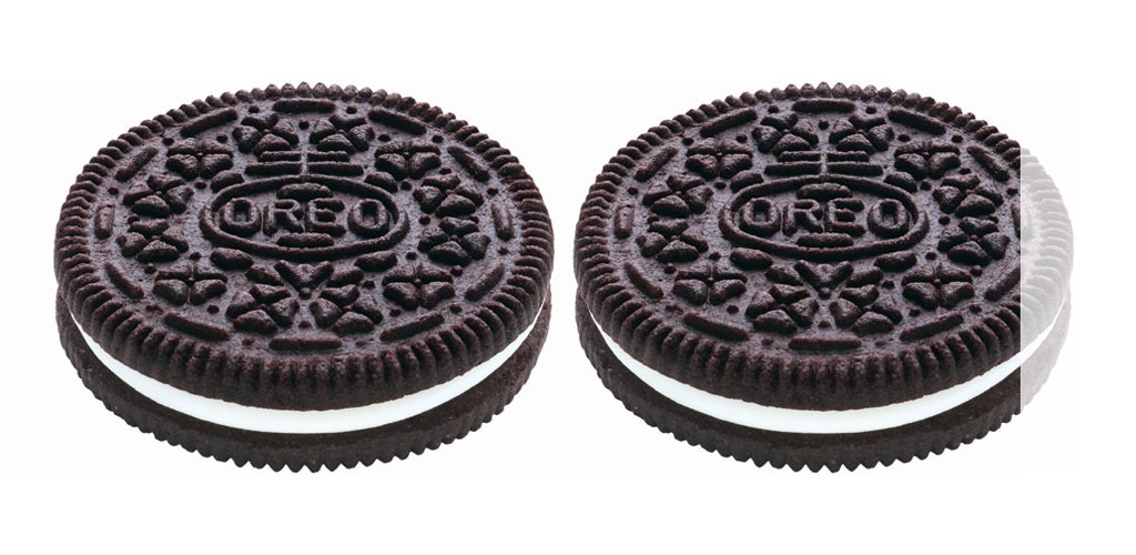 2 oreos