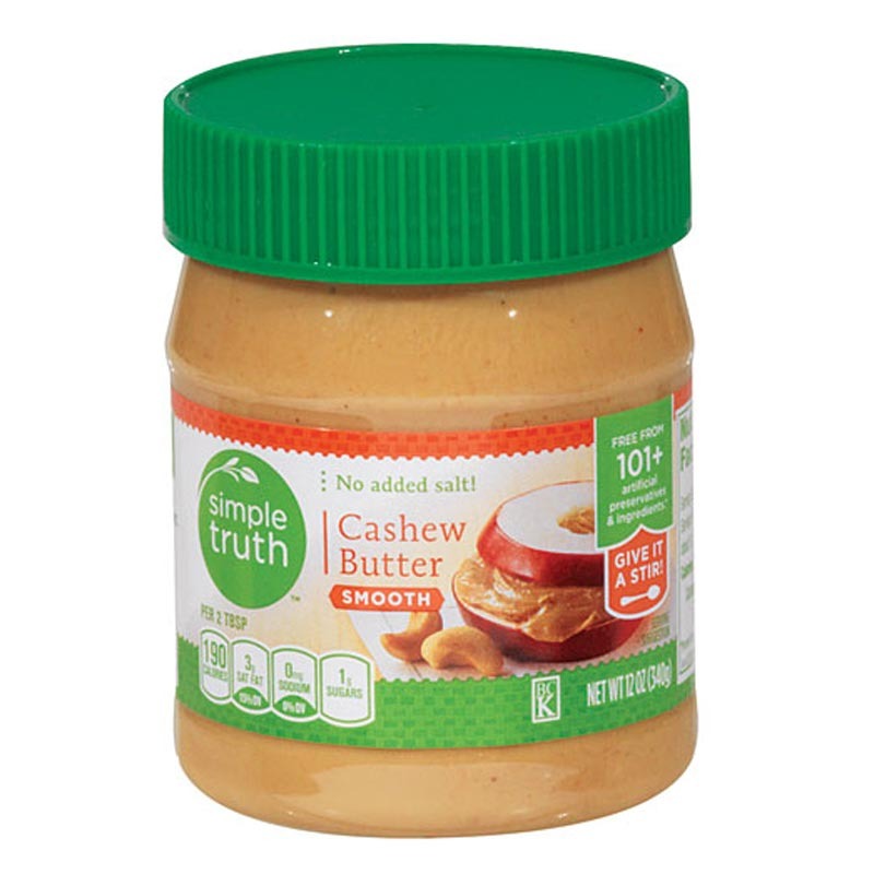 simple truth cashew butter smooth