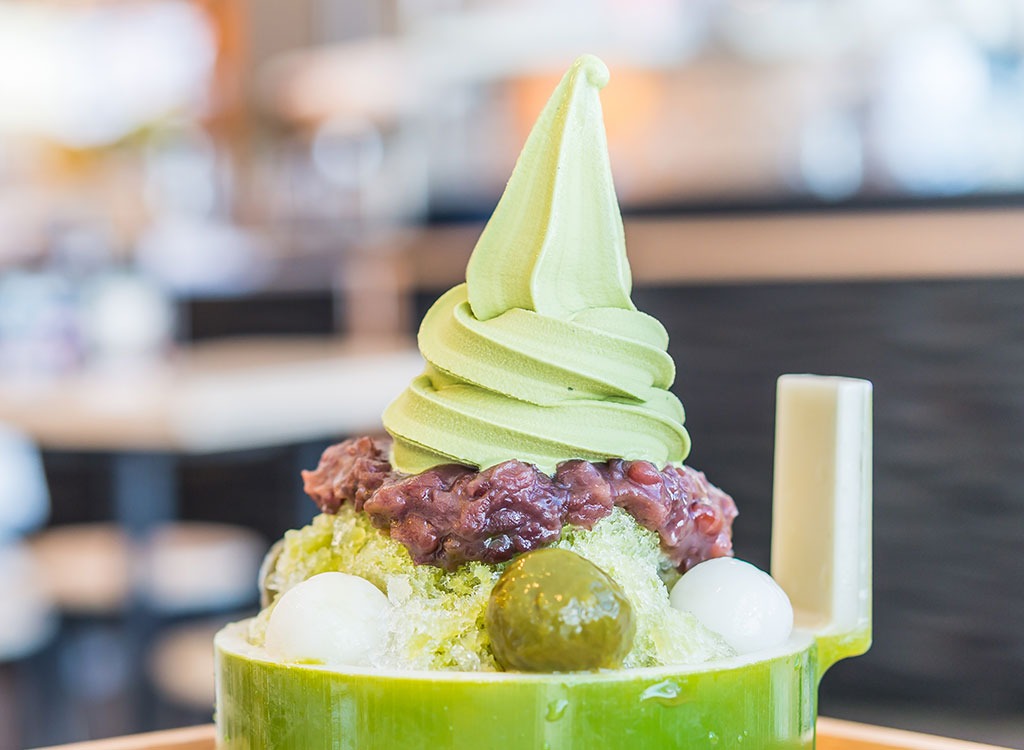 matcha green tea froyo