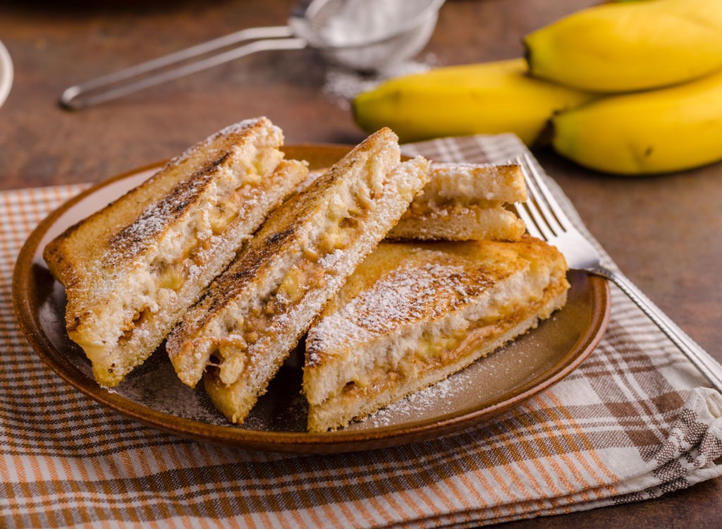 nut butter and banana toast