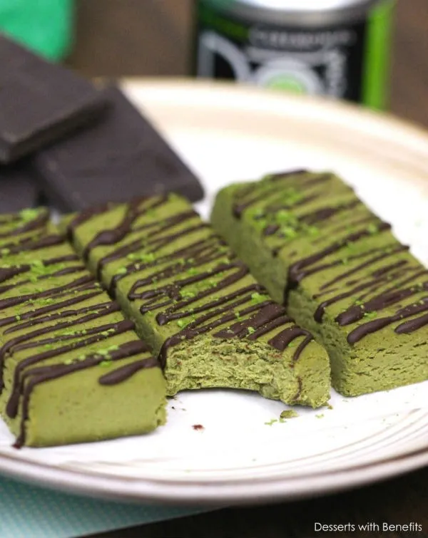 matcha protein bars