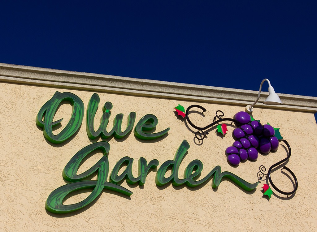 Olive garden sign