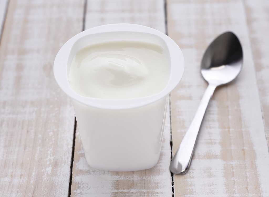 Yogurt container - foods that make you poop