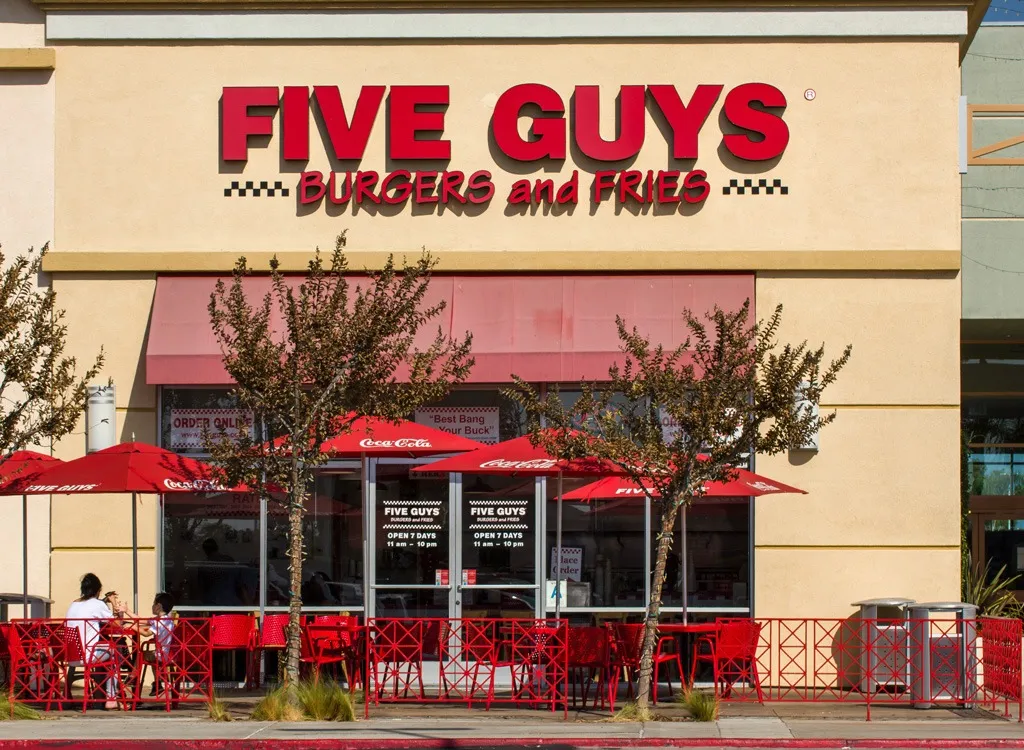 Fast food guide five guys