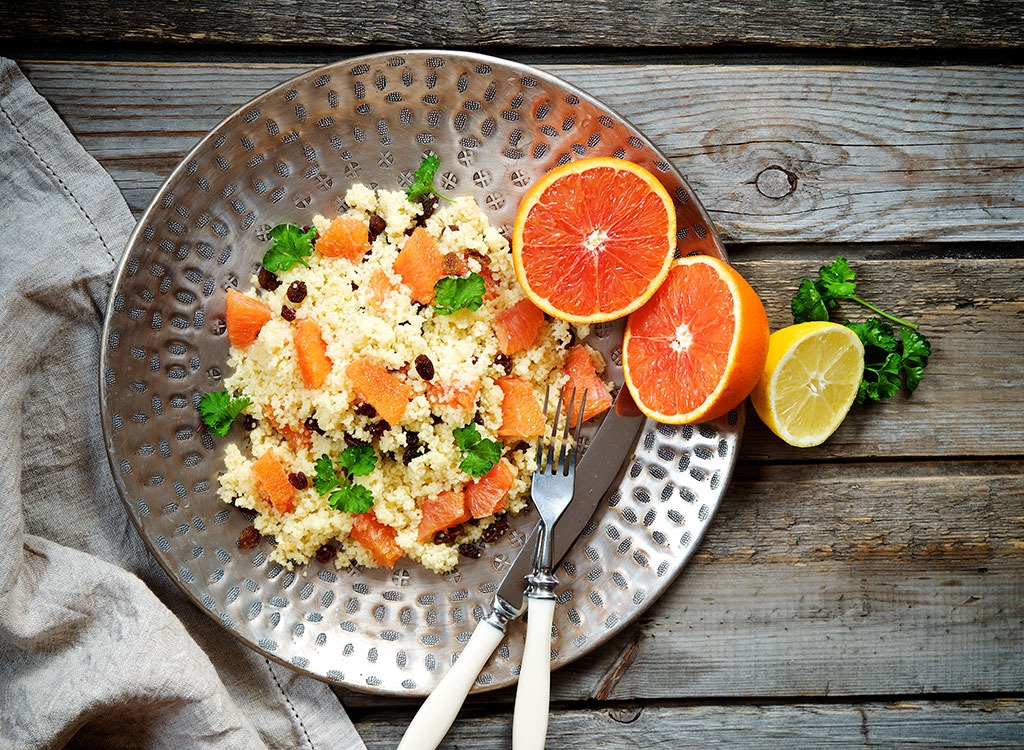 citrus & turkey couscous