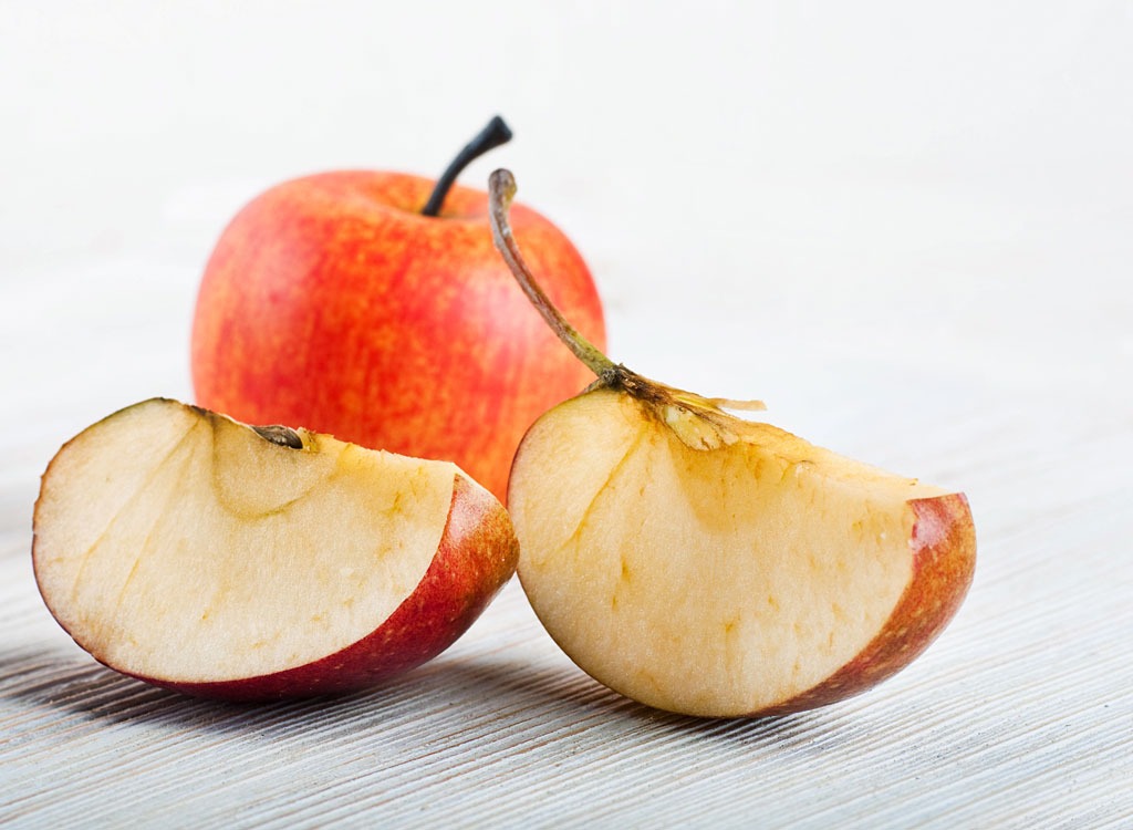 Apples high fiber foods