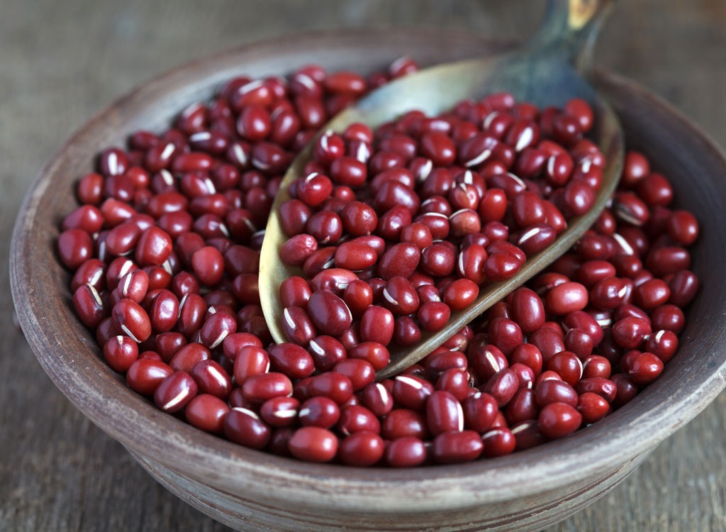 Red beans - foods high in carbs