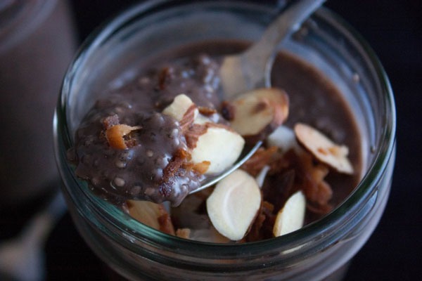 Almond Joy Chia Seed Pudding