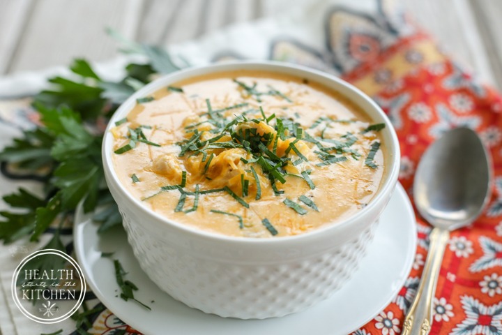 low carb buffalo chicken soup