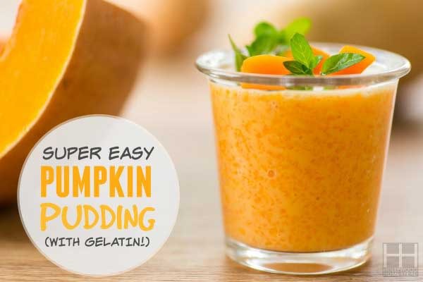 28. Pumpkin Pudding Recipe