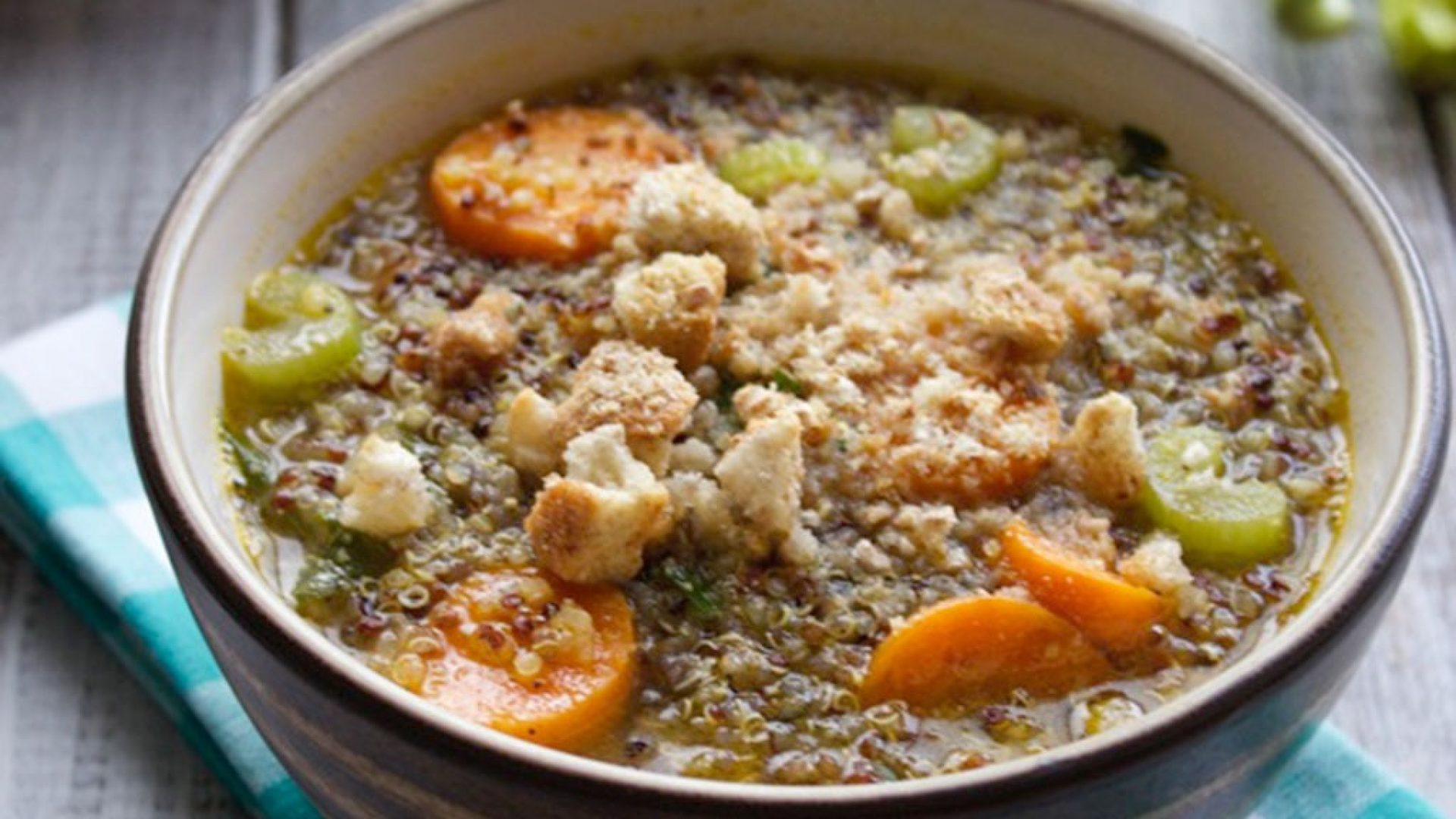 Vegetable Quinoa Soup Eat This Not That