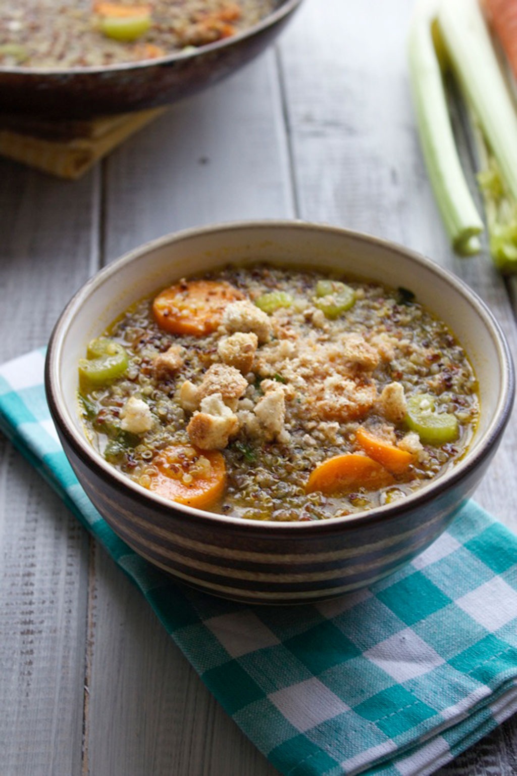 Vegetable Quinoa Soup — Eat This Not That
