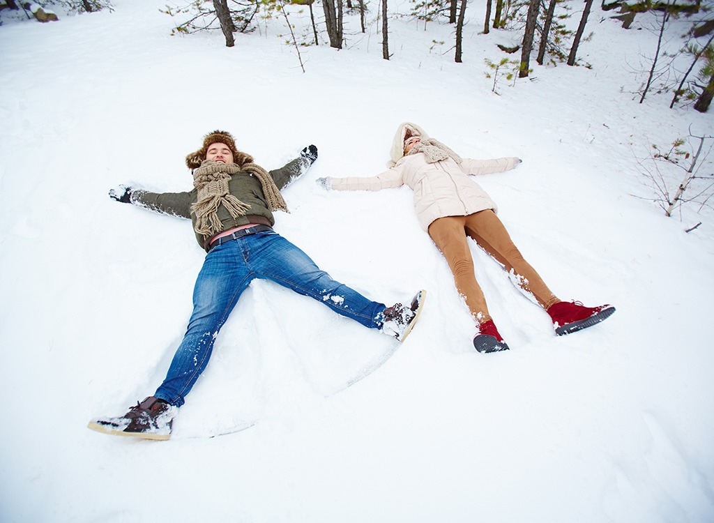 winter couple