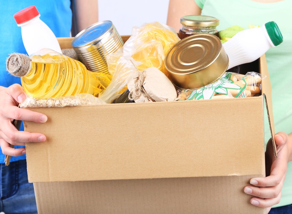 food donation box