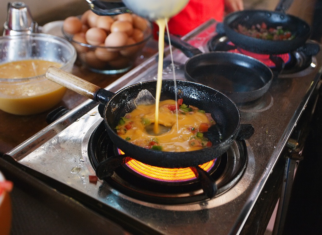 quick high-protein breakfasts - black bean southwest omelet 