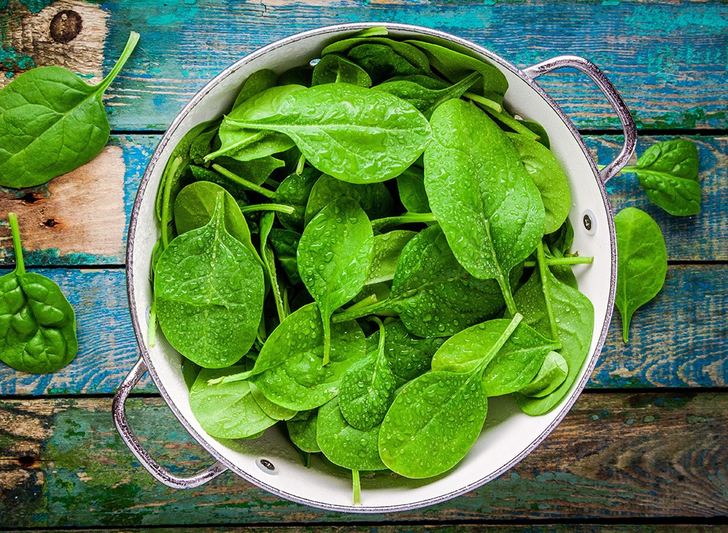 Busy stocked foods spinach