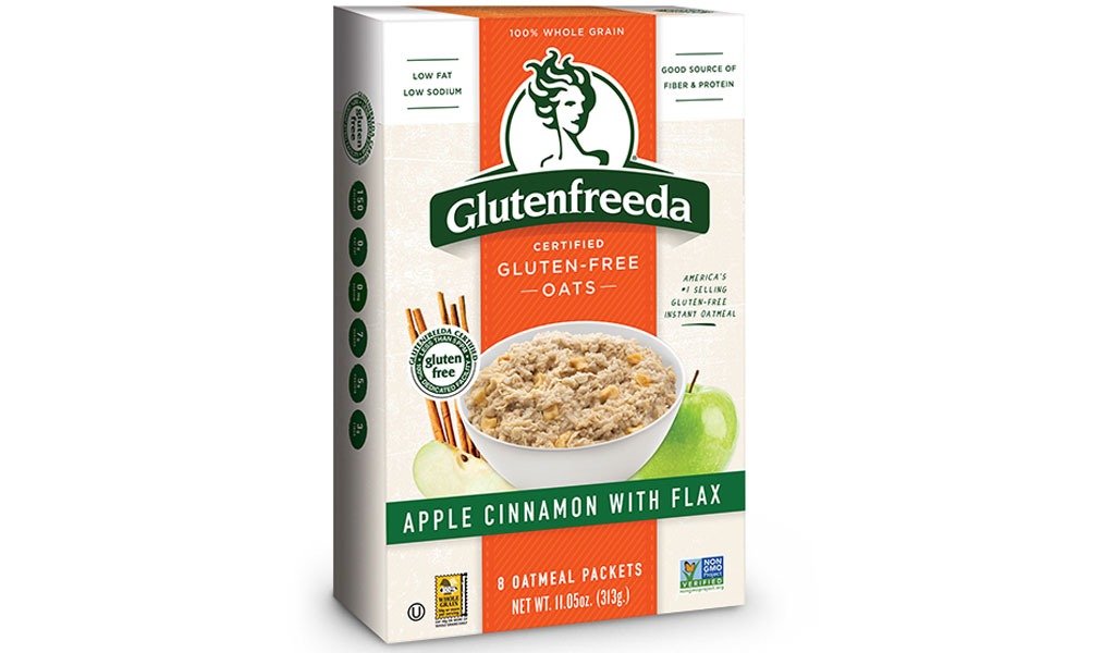 glutenfreeda apple cinnamon with flax