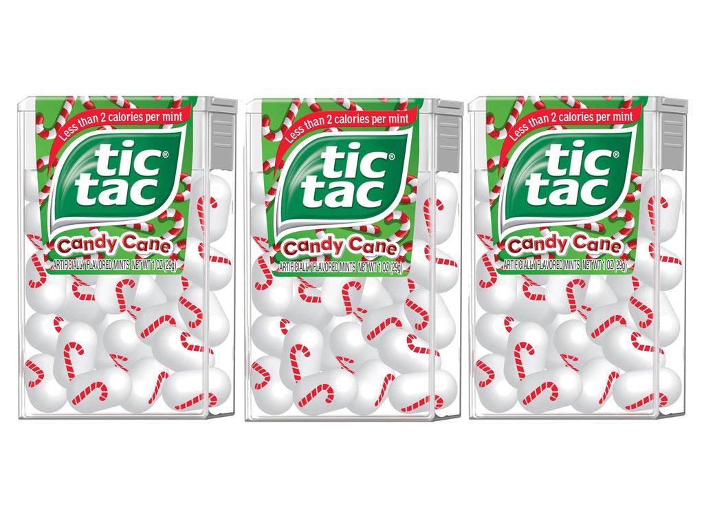 tic tac christmas candy cane