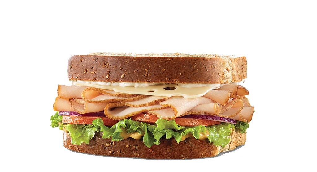 arbys roast turkey and swiss sandwich