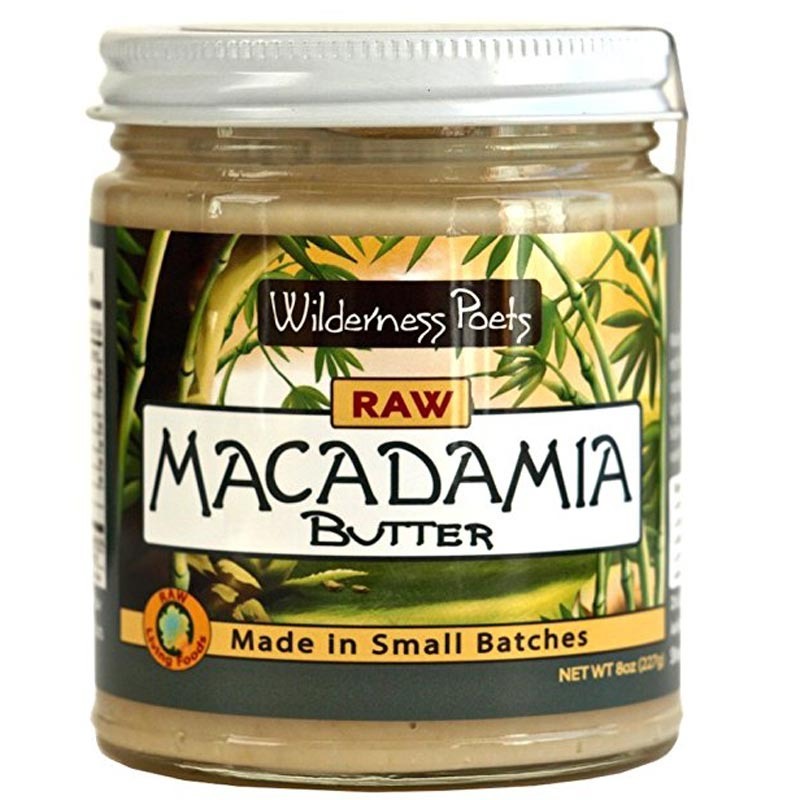 wilderness poets raw macadamia butter