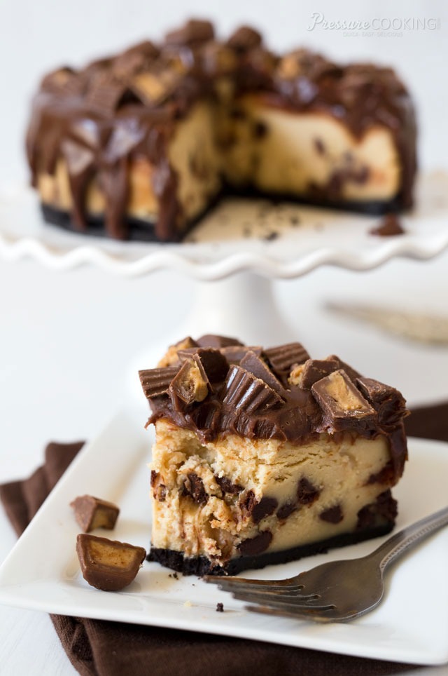 peanut butter cup cheesecake