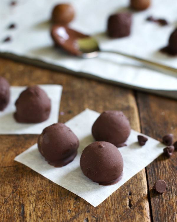 Peanut Butter Cookie Dough Balls