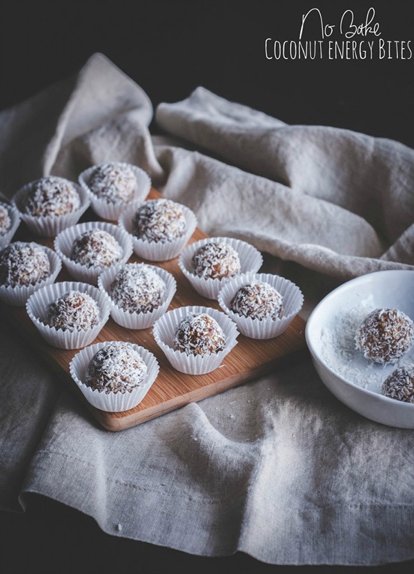 coconut date energy bites