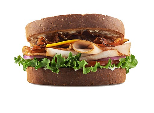 arbys turkey ranch bacon sandwich