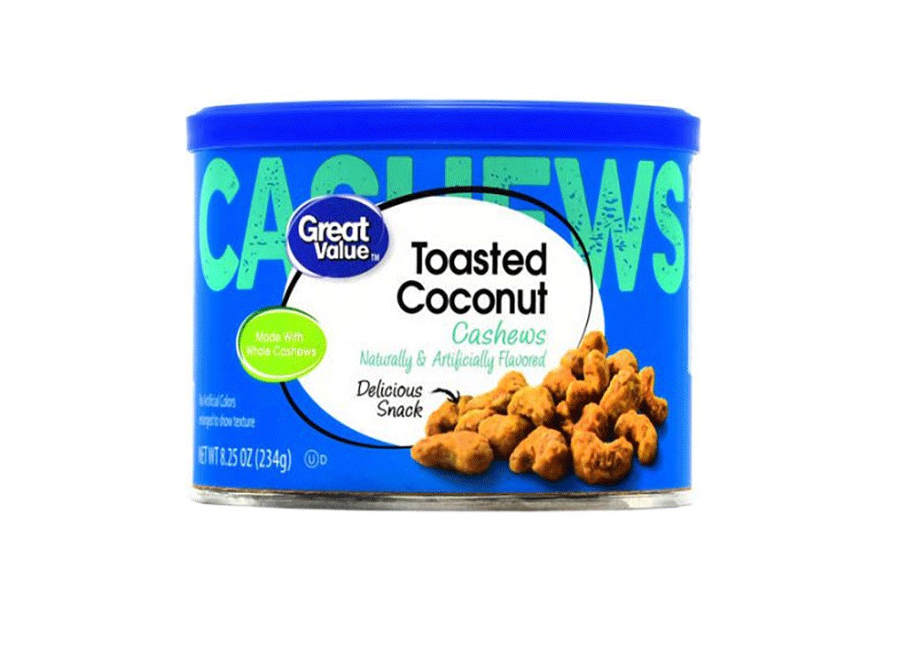 great value toasted coconut cashews