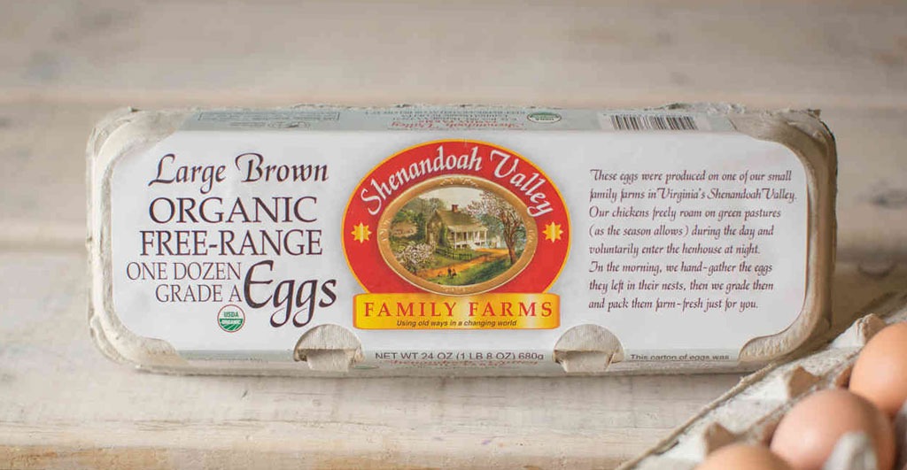 Organic Pasture Raised Eggs (Large), 1 dozen, Vital Farms