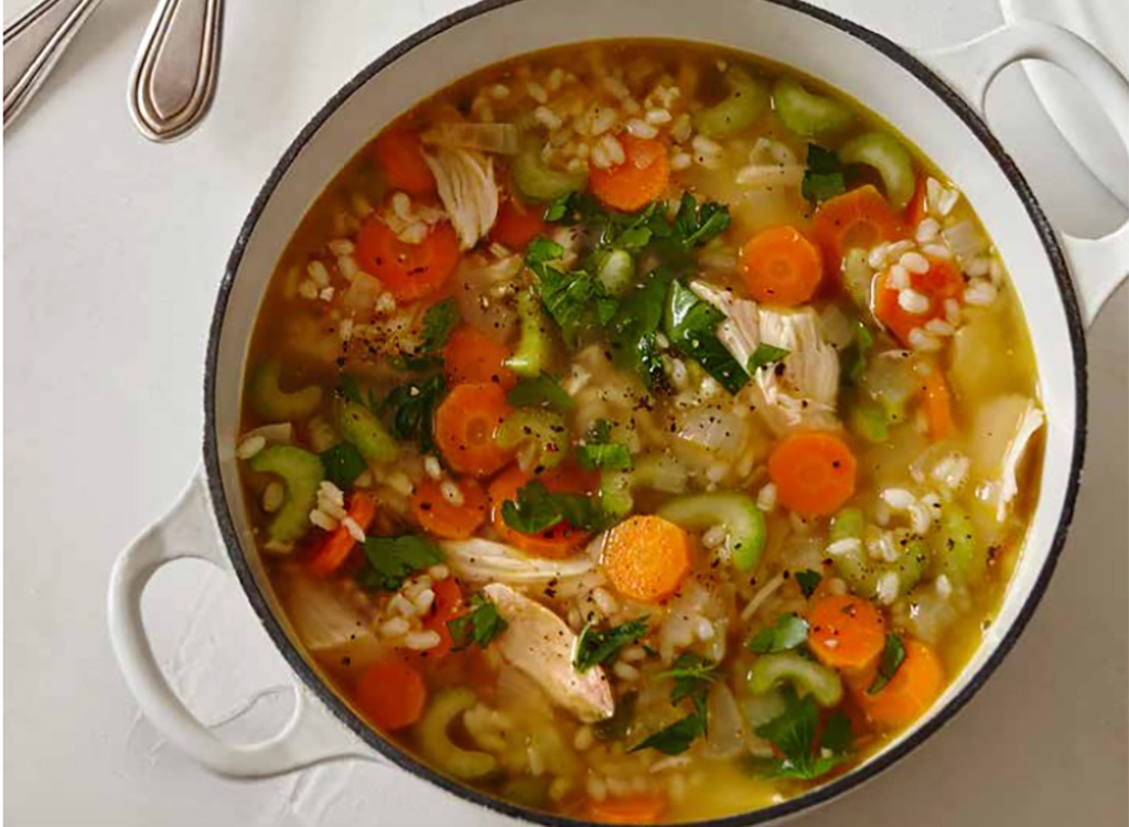 zero belly cookbook recipe - chicken and rice soup