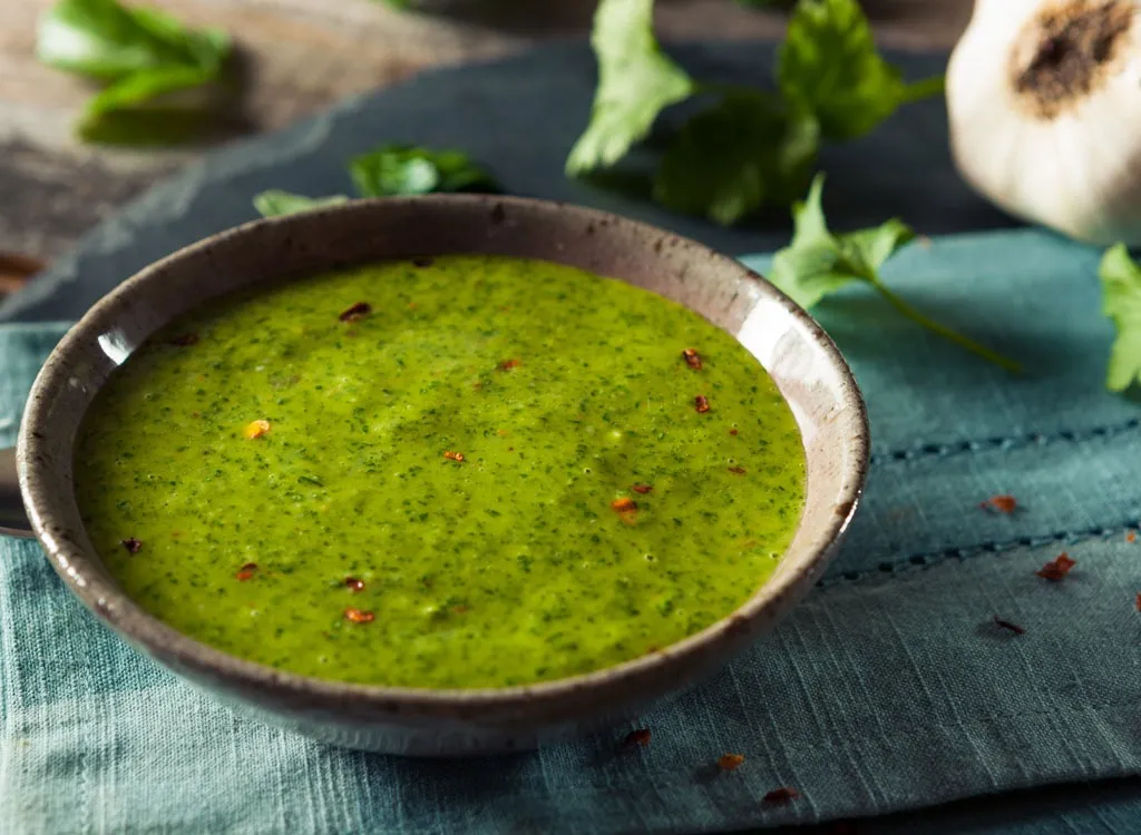 Best cuisine ingredients chimichurri